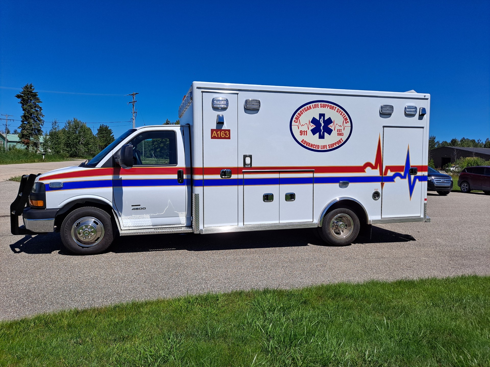 Cheboygan Life Support ambulance